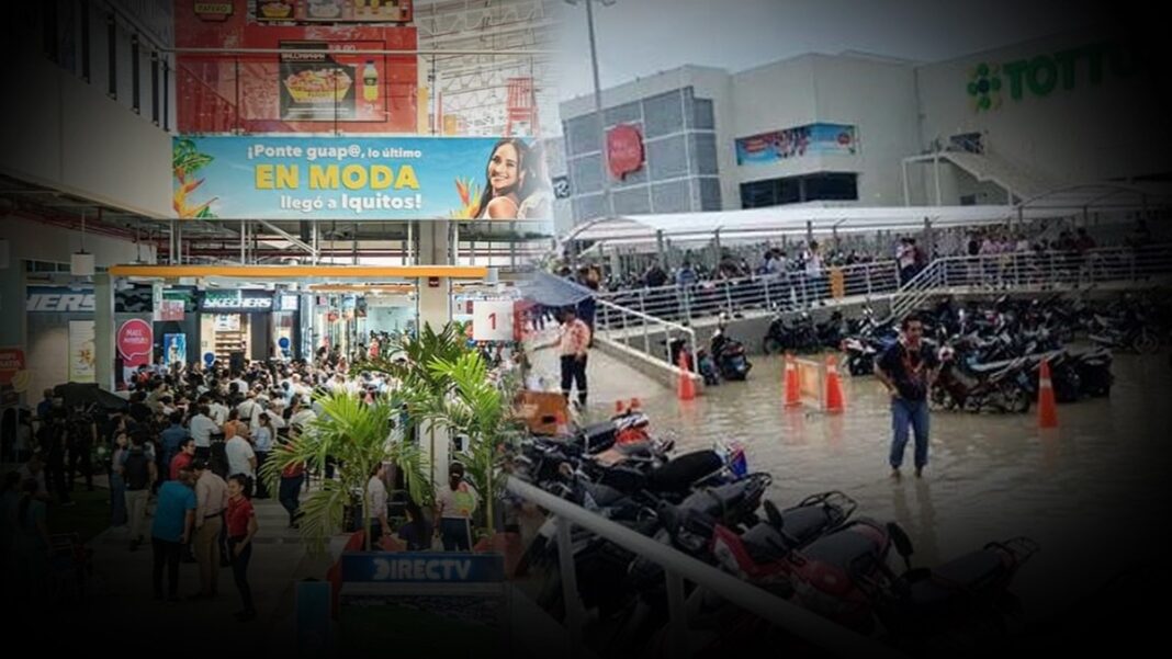 Primer Mall de Iquitos se inunda a días de ser inaugurado (VIDEO)