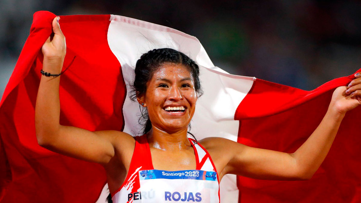 campeona panamericana luz rojas atletismo peruano medalla de oro 10 000 metros planos panamericanos 2023 huancayo