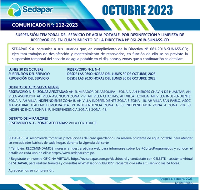 corte-de-agua-programado-sedapar-arequipa-2023-10-octubre-lunes-30-alto-selva-alegre-miraflores