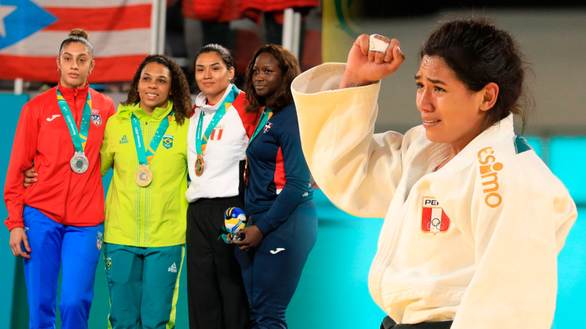 medalla de bronce camila figueroa panamericanos 2023 judo moquegua