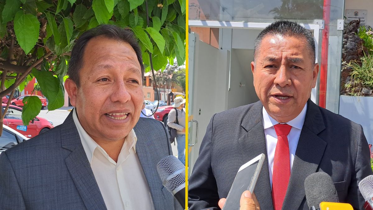 Arequipa: alcaldes viajarán a Lima en busca de fondos para seguridad ciudadana Alfredo Benavente y Germán Torres