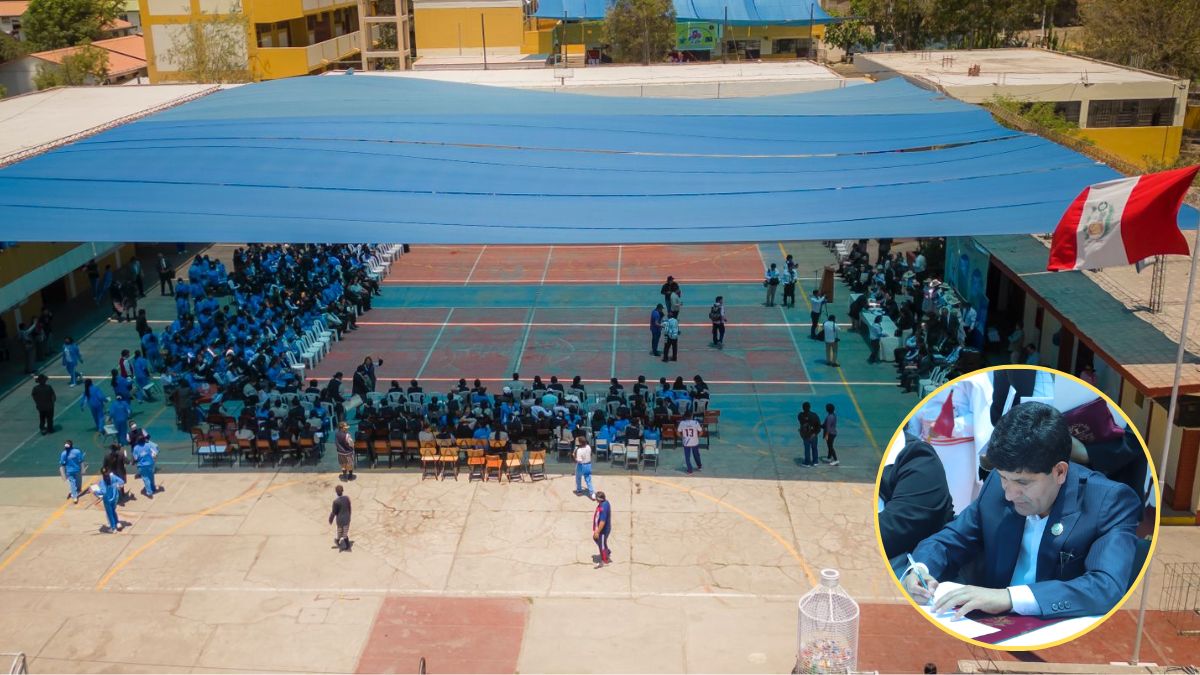 Arequipa: GRA firma acuerdo para mejorar colegio con empresa que no cumplió anteriormente