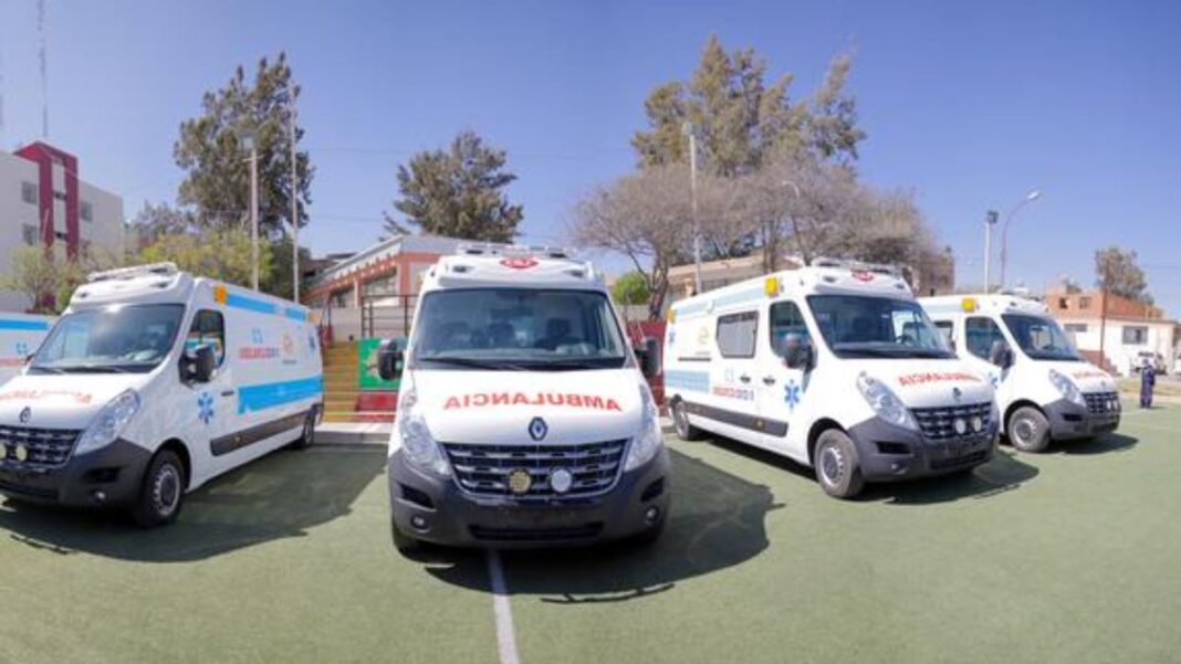 Arequipa: Geresa busca renovar 80% de ambulancias, por su antigüedad
