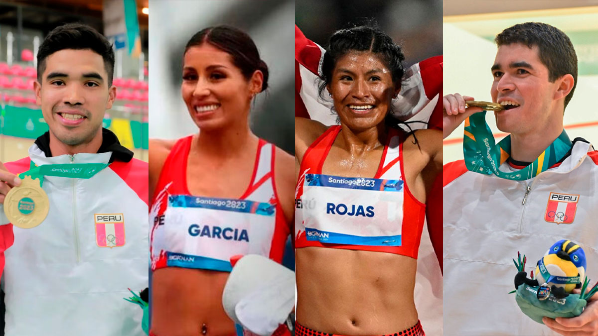 peruanos de oro medallas panamericanos perú peruanos medallero panamericanos santiago 2023 luz mary rojas kimberly garcía hugo ruiz diego elías