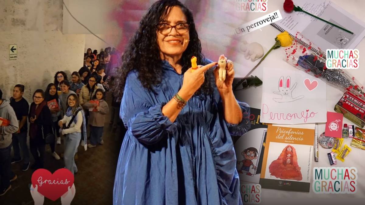 Wendy Ramos cautiva Arequipa llenando por completo el teatro municipal con su libro "Perronejo": "En mi libro hablo de la trisilicidad" (ENTREVISTA)
