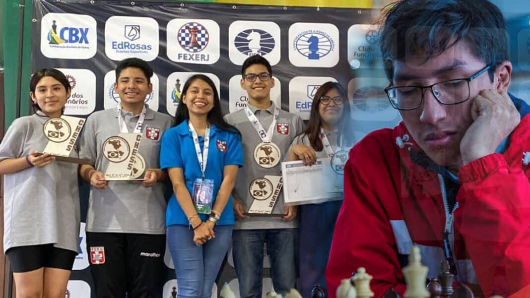 ajedrez peruano campeón medallas sudamericanos panaparamericanos