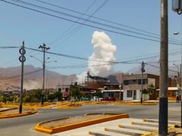 Arequipa, Cerro Colorado, explosión taller pirotécnico