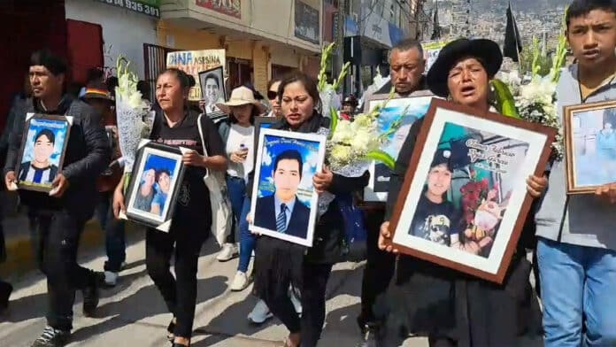 fallecidos 15 de diciembre ayacucho justicia protestas dina boluarte familiares