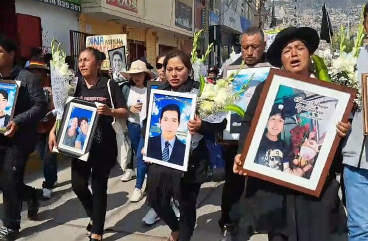 fallecidos 15 de diciembre ayacucho justicia protestas dina boluarte familiares