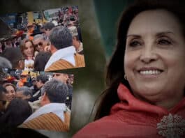 Ayacucho: viuda burla seguridad de presidenta Dina Boluarte y la confronta cara a cara (VIDEO)