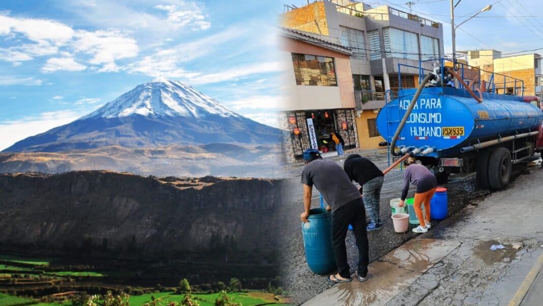 Cortes de agua en Arequipa ¿qué distritos se verán afectados de martes