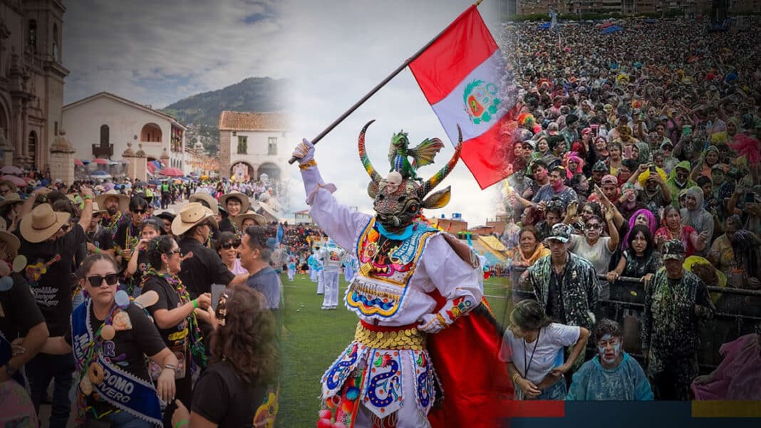 Así celebró Perú carnavales 2024: Cajamarca, Puno y Ayacucho recibieron gran cantidad de turistas (VIDEO)