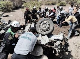 Arequipa, accidente