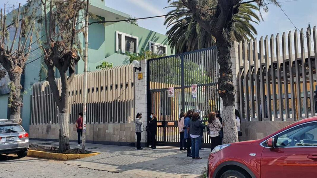 Colegio La Salle Arequipa fue la primera institución fiscalizada por la Subgerencia de Saneamiento. Foto: HBA Noticias