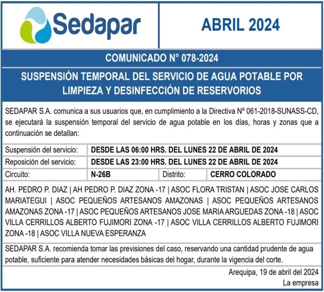 cortes-de-agua-arequipa-sedapar-2024-04-abril-22-lunes-cerro-colorado-n26b