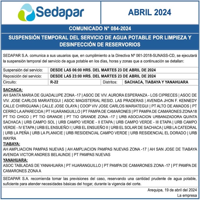 cortes-de-agua-arequipa-sedapar-2024-04-abril-23-martes-sachaca-tiabaya-yanahuara