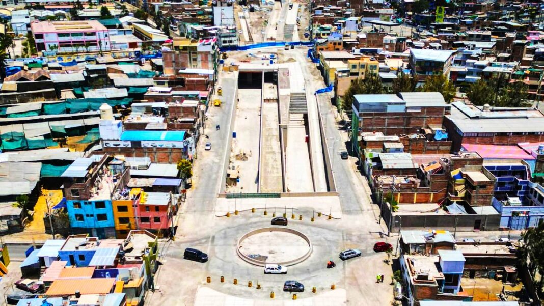 Arequipa, intercambio vial Bicentenario