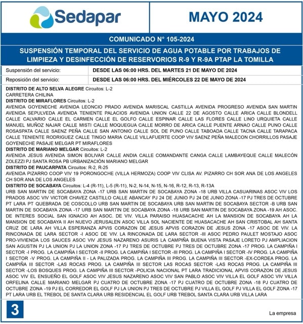 cortes-de-agua-arequipa-sedapar-2024-05-mayo-21-martes-alto-selva-alegre-miraflores-mariano-melgar-paucarpata-socabaya