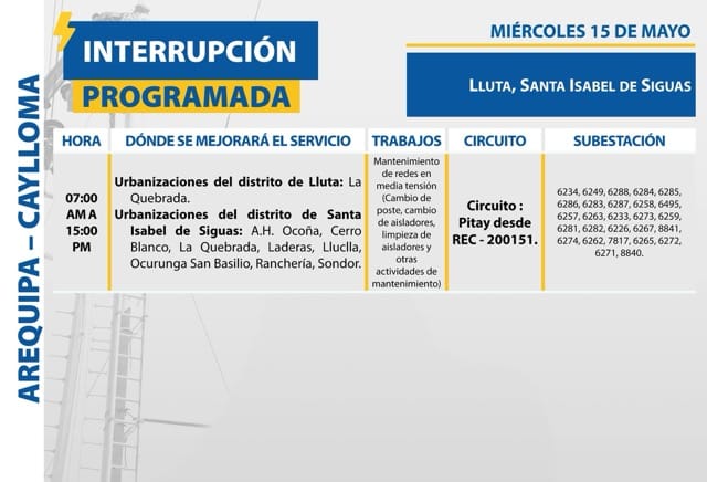 cortes-de-luz-arequipa-seal-2024-05-mayo-15-miercoles-santa-isabel-de-siguas-caylloma-lluta