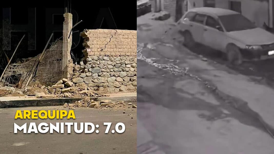 arequipa caravelí cámara terremoto epicentro fotos videos
