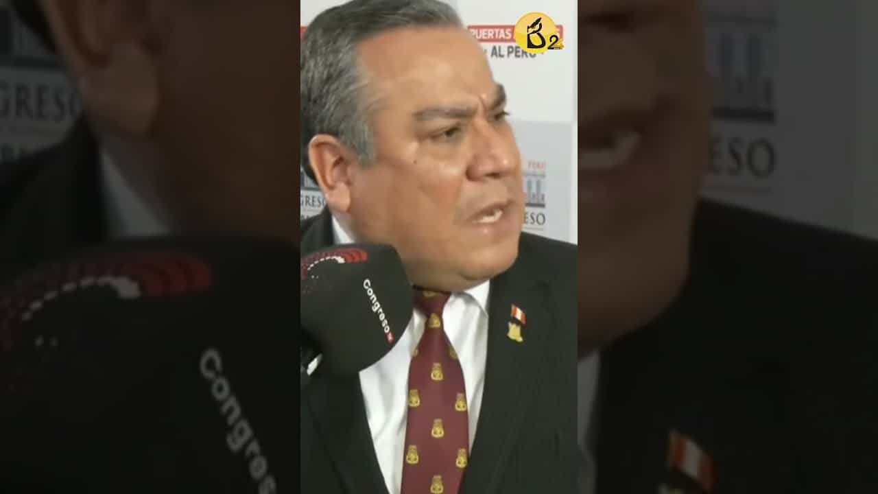 Así le cambió la cara a Gustavo Adrianzen cuando le preguntaron por los regalos de Chibolin a Dina (VIDEO)