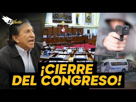 ¡CIERREN EL CONGRESO! | Masiva protesta de comerciantes de Mesa Redonda incomoda al Congreso (VIDEO)