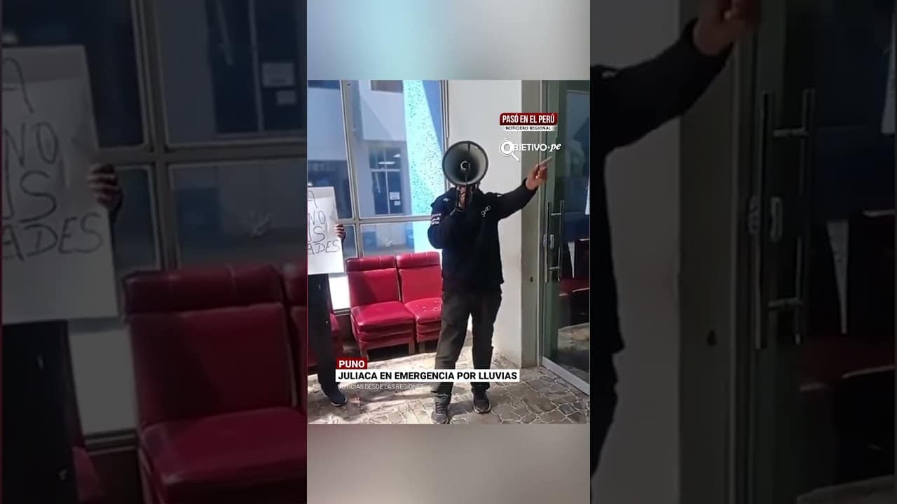 Puno: Intensas lluvias inundan la ciudad de Juliaca | Pasó en el Perú (VIDEO)