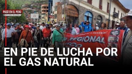 Realizan plantón exigiendo la liberación de Pedro Castillo | Pasó en el Perú: noticiero regional (VIDEO)