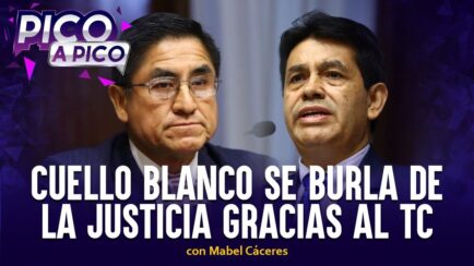 Cuello blanco se burla de la justicia gracias al TC | Pico a Pico con Mabel Cáceres (VIDEO)