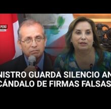 Silencio sobre escándalo de firmas falsas que salpica a hermano de Dina | Pasó en el Perú (VIDEO)