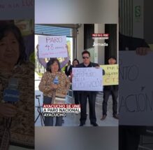 Ayacucho: Docentes de la Unsch se suman a paro nacional en demanda de homologación salarial (VIDEO)