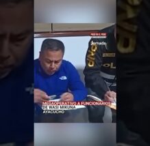 Ayacucho: En megaoperativo detienen a funcionarios del programa Wasi Mikuna por presunta corrupción (VIDEO)