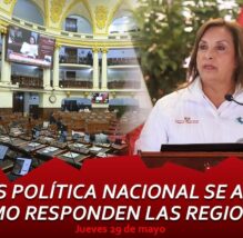 La crisis política nacional se agudiza, ¿cómo responden las regiones? | AGENDA REGIONAL (VIDEO)
