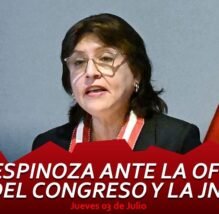 Delia Espinoza, ante la ofensiva del Congreso y la JNJ | AGENDA REGIONAL (VIDEO)