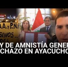 PASÓ EN EL PERÚ: ASFAH rechaza Ley de Amnistía aprobada por Dina Boluarte (VIDEO)