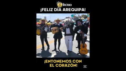 ¡FELIZ DÍA, AREQUIPA!  | El Búho saluda a la Ciudad Blanca en sus 485 años #arequipa #arequipa_peru (VIDEO)