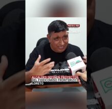 Loreto: Alcaldes definen proyectos del fideicomiso fronterizo | PASÓ EN EL PERÚ (VIDEO)
