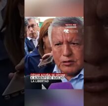La Libertad: César Acuña de APP de opone a aumento de sueldo de diputados y senadores (VIDEO)