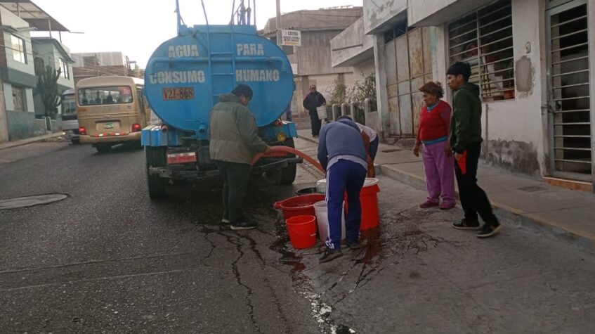 Sedapar interrumpirá el suministro de agua en sectores de Arequipa por mantenimiento. Consulta las zonas afectadas.