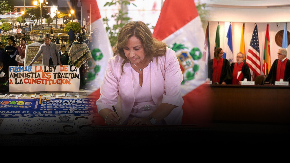 Dina Boluarte promulga polémica ley de Amnistía desafiando a la CIDH (VIDEO)
