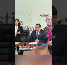 Lambayeque: Mincetur entrega S/20 millones para obras por la Ruta del papa León XIV (VIDEO)