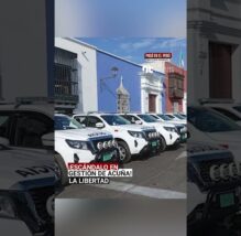 La Libertad: Denuncian que gestión de César Acuña habría sobrevalorado compra de patrulleros (VIDEO)