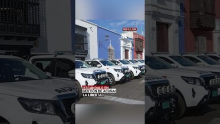 La Libertad: Denuncian que gestión de César Acuña habría sobrevalorado compra de patrulleros (VIDEO)
