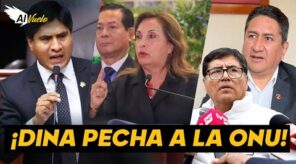 ¡INDIGNADA! | Dina se rodea de militares para decirle a la ONU que no va a permitir intromisiones (VIDEO)