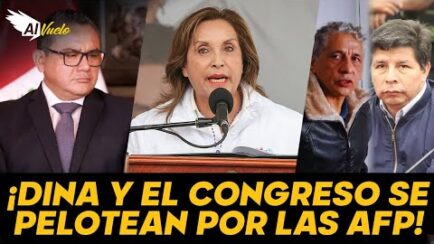 ¡SE LAVAN LAS MANOS! | Dina y el Congreso se culpan por desastre del nuevo sistema de pensiones (VIDEO)