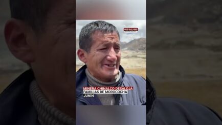 Junín: Chinalco se lleva enseres de familias desalojadas de la antigua Morococha | PASÓ EN EL PERÚ (VIDEO)