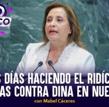 Tres días haciendo el ridículo, protestas contra Dina en Nueva York | Pico a Pico (VIDEO)