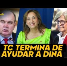 ¡UNA AYUDADITA MÁS A DINA! | TC le aclara a la Fiscalía que solo podrá pedir información 2 veces (VIDEO)