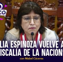 ¿Delia Espinoza vuelve a la Fiscalía de la Nación? | Pico a Pico con Mabel Cáceres (VIDEO)