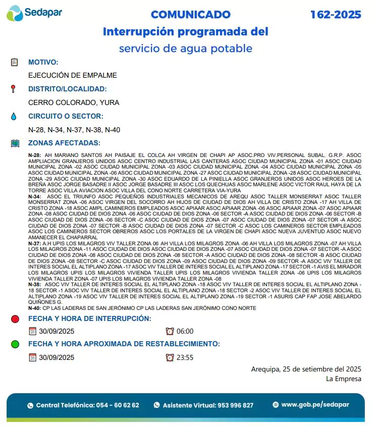 cortes-de-agua-programados-en-arequipa-sedapar-2025-09-30